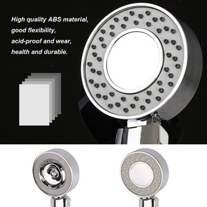 Double-sided Water Saving  3 Mode Showerhead