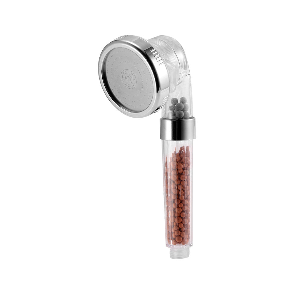 Modern adjustable shower head with anion filter by ZhangJi